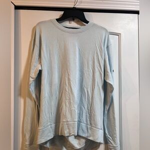 Under Armour woman’s open back coupe adjust Light Blue Sweatshirt